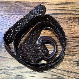 Brown woven J Crew Belt.